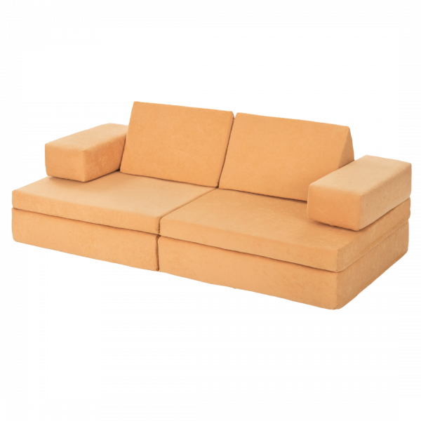 Modular soft Play Sofa - Banana