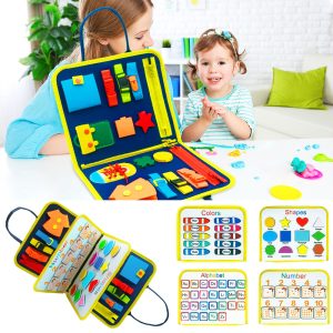 Children’s Busy Board – Learning Toy