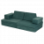 Modular soft Play Sofa – Kale